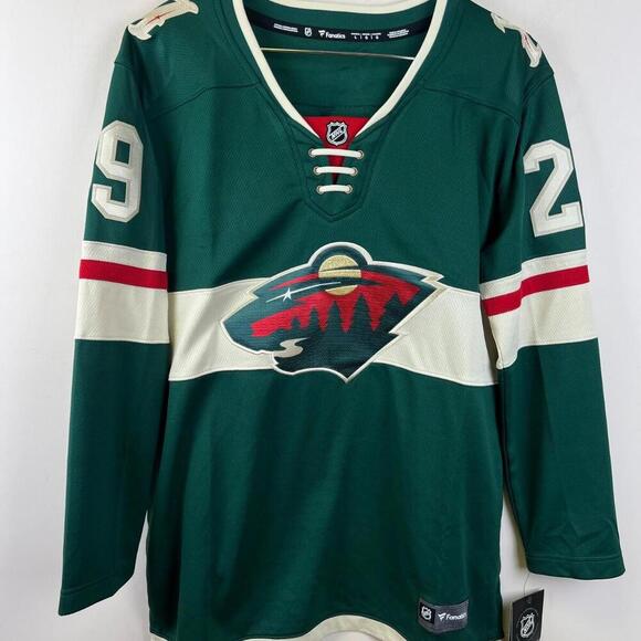 Minnesota Wild Marc-Andre Fleury #29 Fanatics Breakaway Jersey Womens Size L NHL - Picture 1 of 9